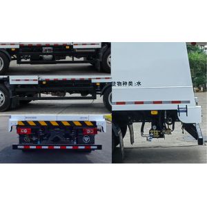 Green Energy Guardrail Cleaning Truck High Precision With Satellite Positioning