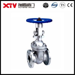 Stainless Steel Flanged Rising Stem Gate Valve with Thread Position of Valve Rod