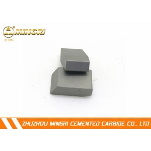 100% Raw Material Tungsten Carbide Saw Tips , Circular Tungsten Carbide Tipped