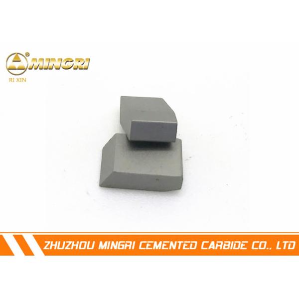 100% Raw Material Tungsten Carbide Saw Tips , Circular Tungsten Carbide Tipped
