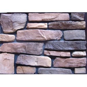 2500series Mixed Color And Shapes Artificial Wall Stone With Moulding Process