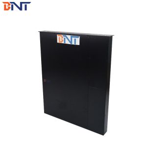 Matte Black Motorized Monitor Lift With Theft Prevention Function