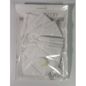 EN 149:2001 Foldable Earloop White FFP2 Half Mask