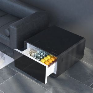 Cheap Multifunctional Coffee Table with Cooling Drawer Wireless Charging and Music Player for sale