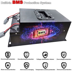 LiFePO4 Lithium Battery OEM ODM Lithium Ion Battery Pack Electric Forklift 48V