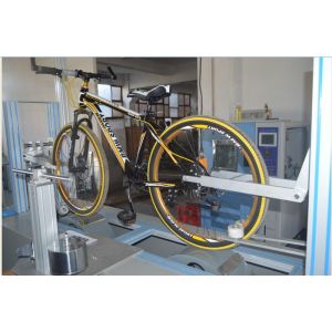 Brake EN14764 Strollers Testing Machine , Bicycle Simulation Dynamic Road