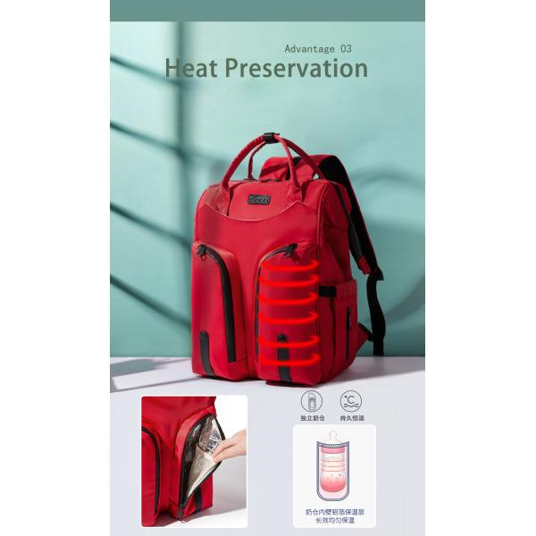 New Mommy Bag Multifunctional Large Capacity Waterproof Maternity Diaper Bag Lightweight Backpack For Mom&Dad