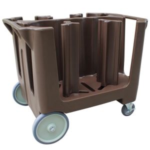 Polyethylene Adjustable Dish Caddy Conveniently Transport Store Plates