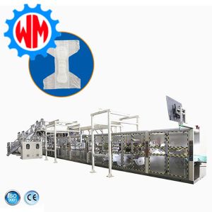 Disposable Baby Diaper Making Machine 600pcs Per Minute with Packaing System