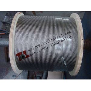 6x37+IWRC Stainless Rope A2 304 A4 316 diameter 12mm