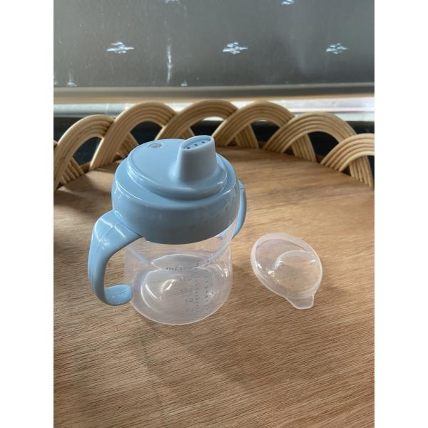 Soft Spout Baby Sippy Cup Non Spill Handles For Little Hands 9+ Month