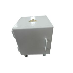 Radiation Source Storage Medical Lead Shielded Box With Casters Customized