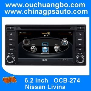 Ouchuangbo A8 Chipset S100 DVD GPS Navigation for Nissan Livina Car Multimedia
