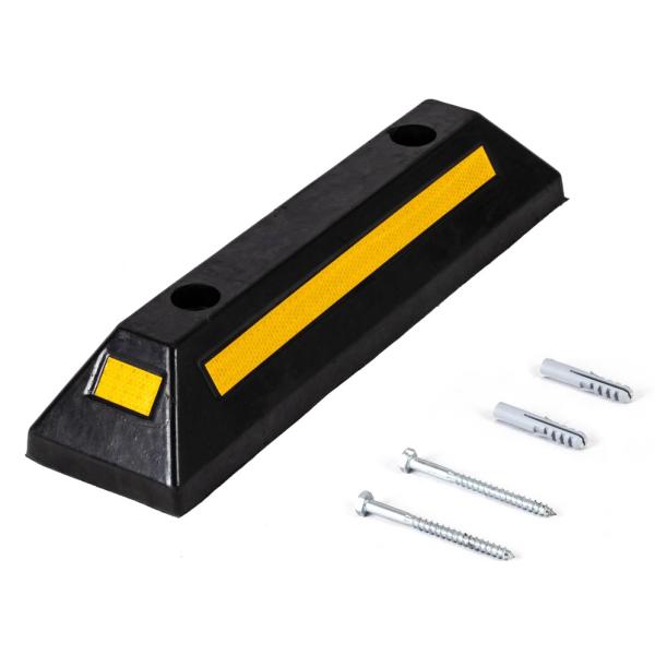 Recycled Rubber Parking Lot Wheel Stops