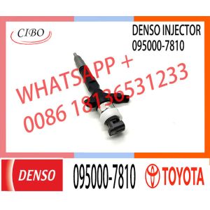 Cheap Diesel fuel Common Rail Injector Assembly 2367030290 0950007810 For Toyota Dyna 23670-30290 095000-7810 for sale