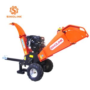 Drum Wood Chipper Machine Grinder Shredder Log Max Diameter 120mm
