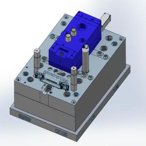 China Solidworks Packaging Mold Featuring Synventive Hot Runner and Hasco Standard for Injection Molding Applications on sale