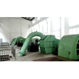 Impeller Pelton Hydro Turbine Generator 100kw With Middle And High Water Head