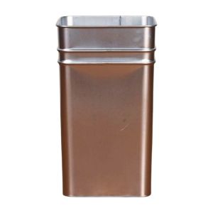Popular Hotel Stainless Steel Trash Can Hotel Modern Public Rectangular