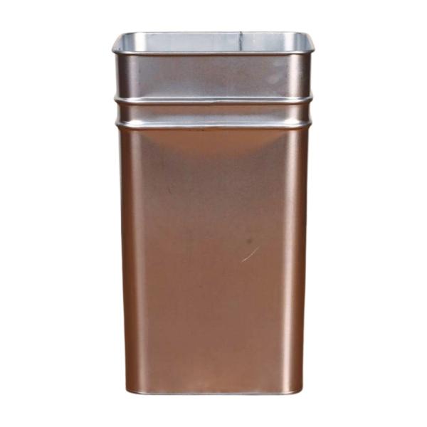 Popular Hotel Stainless Steel Trash Can Hotel Modern Public Rectangular