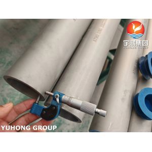 ASTM A790 UNS S32750 Super Duplex Steel Pipe For Oil And Gas Applications