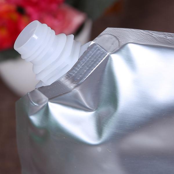 250ml Metalizeddrink Pouch Bags , Doypack Liquid Pouch Bag With Handle
