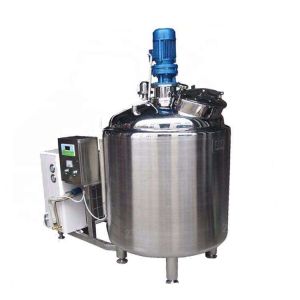 SS316L Homogenizer Mixing Vat Tank With Agitator 100L