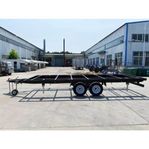 Double Axis Tiny House Trailers ATM 4500kg Moving House Trailers 20FT