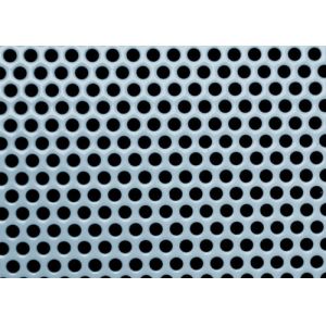 China 1.2m Mesh Width Small Hole Aluminum Sheet , Light Perforated Aluminum Panel on sale