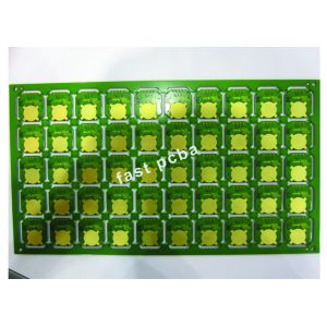 2 Layer Green Solder Mask Gold Plating Remote Control PCB With FR-4 ,1.6mm ,UL