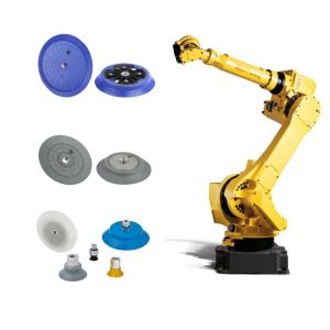 Payload 50kg FANUC M-710iC/50 Robot Arm With Schmalz Vacuum Suction Cups For Material Handling