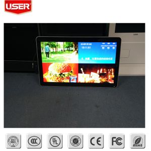 Black Industrial LCD Monitor Touch Screen Computer Monitor High Contrast
