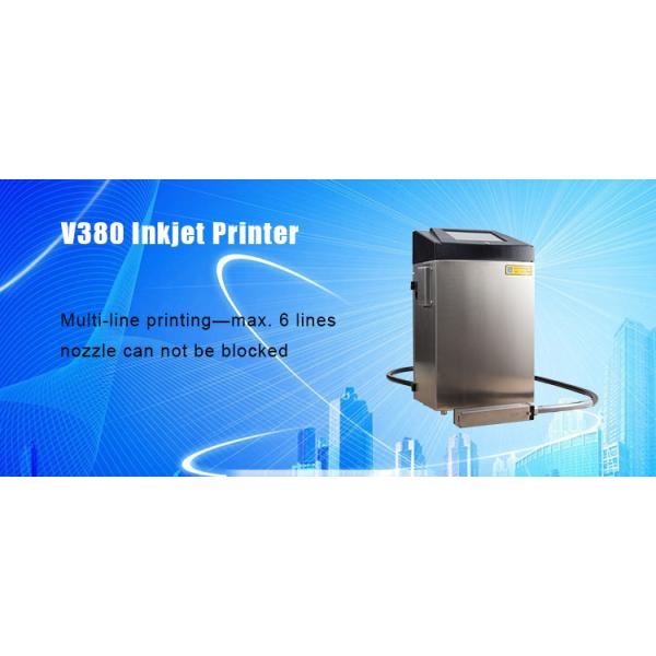 High Production Continuous Inkjet Printer 120 m/min For Bread Bags