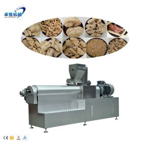 25*3*4 Automatic Soya Bean Protein Soya Chunks Making Machine with CE Certificat