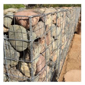 Direct Sale 4x1x1 Gabion Box with Welded Wire Mesh and Customizable Welding