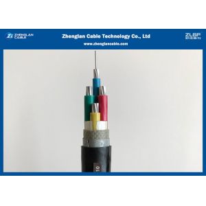 Fire Resistant 4 Cores Low Voltage Flexible Cable Armoured For Power Station