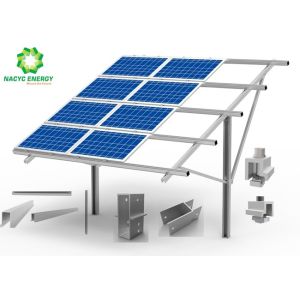 SGS Portrait Orientation 500W Solar Ground Racking System