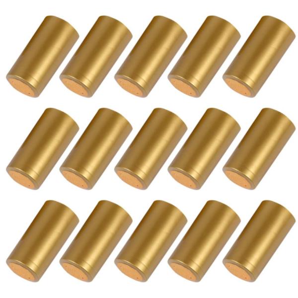 Quality Custom Size Wine Bottle Top Film Gold Shrink Pack With PVC Heat Shrink Capsule wholesale