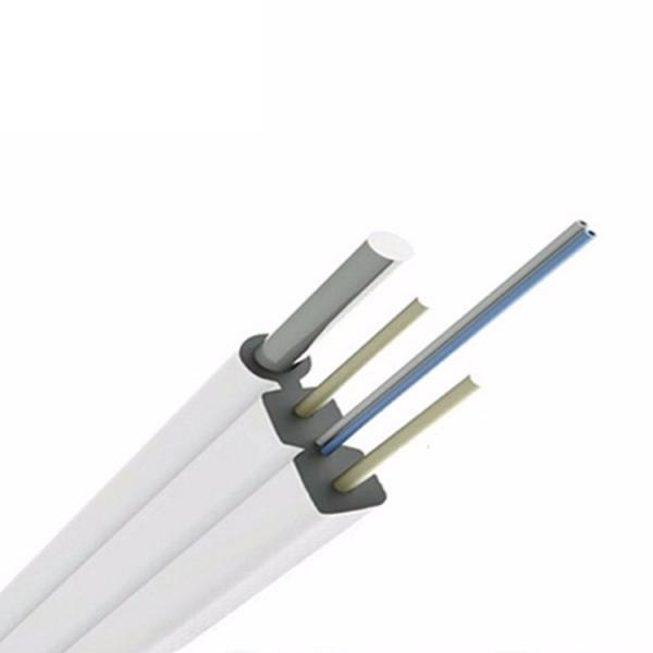 Quality Home Aerial Flat Fiber Optic Cable 2 Core Stripper Tension Clamp Patch Cord wholesale