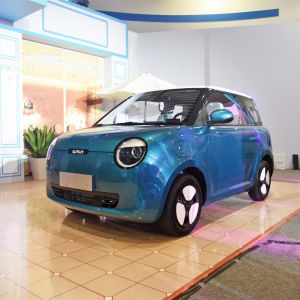 4 Seater Changan Electric Car Left-Hand Drive Lumins Mini EV with Lithium