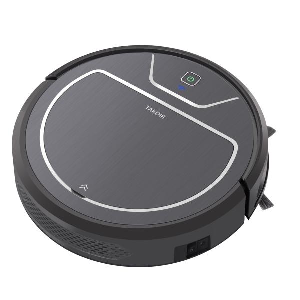 Fashion Smart Robot Vacuum Cleaner / Intelligent Sweeper Robot With Dustbin