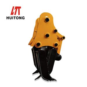 Q355 5Ton Excavator Manual Type Log Grapple Customized High Effiiciency Wood