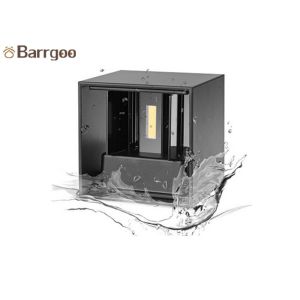 Modern 10x10x10cm Mini Cube Outdoor LED Wall Light Beam Angle Adjustable