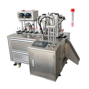 Ivd Plastic Tube Filler And Sealer 250ml Laminated 0.1m3 Min