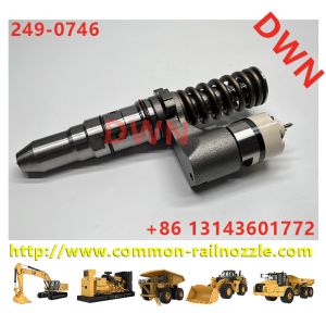 C-A-Terpiller Common Rail Fuel Injector 249-0746 2490746 10R-2826 10R-2827 Excavator For 3152B Engine