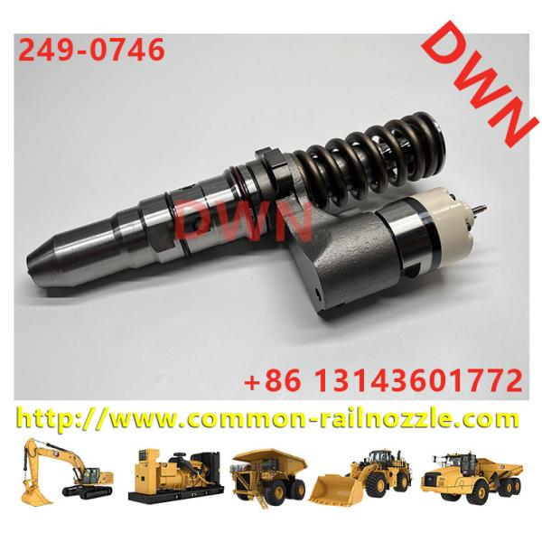 Quality C-A-Terpiller Common Rail Fuel Injector 249-0746 2490746 10R-2826 10R-2827 Excavator For 3152B Engine wholesale