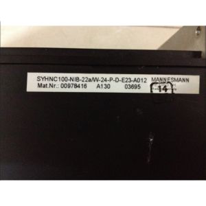 Rexroth Driver Module SYHNC100-NIB-22A W-24-P-D-E23-A012 Black High Reliability