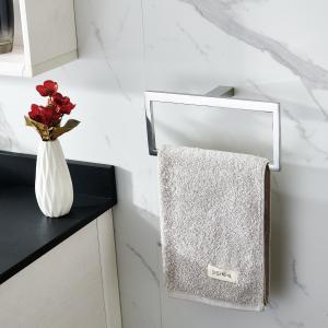Cheap Modern Polished Sus304 Bathroom Hand Towel Ring Lavatory Towel Holder for sale