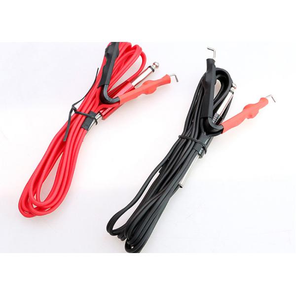 Quality 1.8M Wire & Rubber Flat Spring Tattoo Machine Clip Cord For Power wholesale