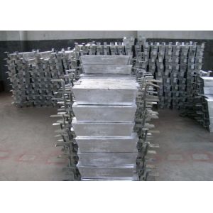 Cheap Zinc Aluminum Cadmium alloy Sacrificial Anode , Condenser Anodes for sale